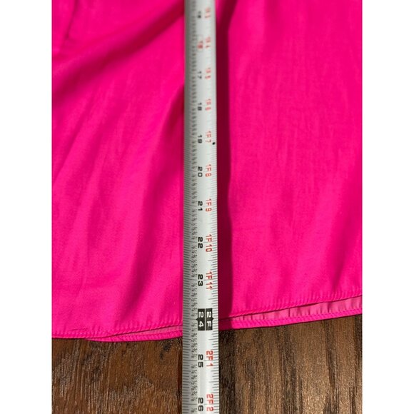 DO+BE Blouse Womens Size Small Pink Tropical Swirl Lined Halter Tank Flowy CHIC - Picture 7 of 9